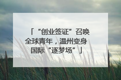 “创业签证”召唤全球青年，温州变身国际“逐梦场”
