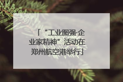 “工业图强·企业家精神”活动在郑州航空港举行