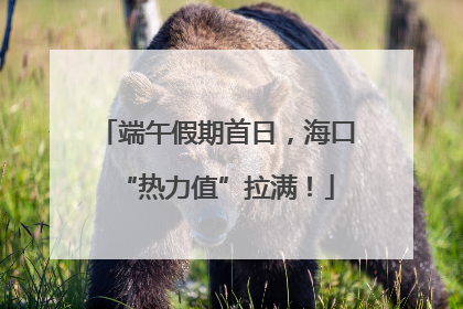 端午假期首日，海口“热力值”拉满！