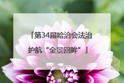 第34届哈洽会法治护航“全景回眸”