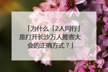 为什么「2人同行」是打开长沙万人推客大会的正确方式？