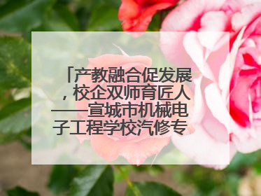 产教融合促发展，校企双师育匠人——宣城市机械电子工程学校汽修专业“双师”教学月活动收官