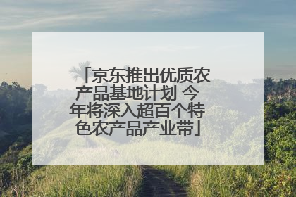 京东推出优质农产品基地计划 今年将深入超百个特色农产品产业带