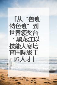 从“鲁班特色班”到世界领奖台：黑龙江以技能大赛培育国际级工匠人才