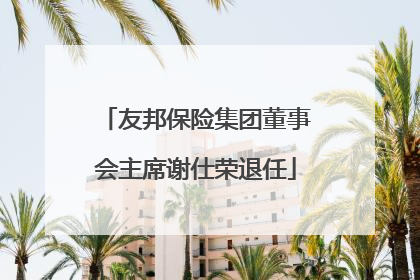 友邦保险集团董事会主席谢仕荣退任