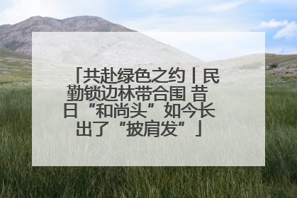 共赴绿色之约丨民勤锁边林带合围 昔日“和尚头”如今长出了“披肩发”