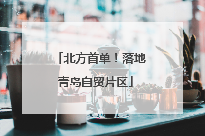 北方首单！落地青岛自贸片区