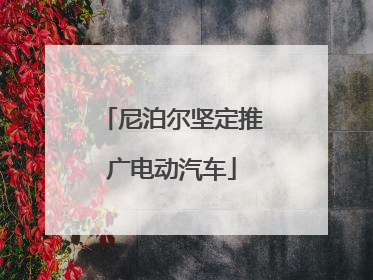 尼泊尔坚定推广电动汽车