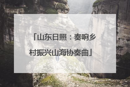 山东日照：奏响乡村振兴山海协奏曲