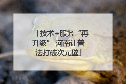 技术+服务“再升级” 河南让普法打破次元壁