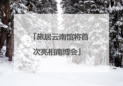 旅居云南馆将首次亮相南博会
