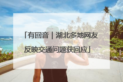 有回音｜湖北多地网友反映交通问题获回应