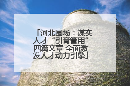 河北围场：谋实人才“引育管用”四篇文章 全面激发人才动力引擎