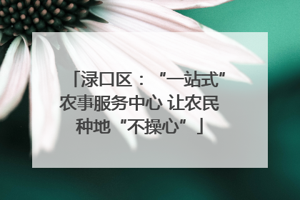 渌口区：“一站式”农事服务中心 让农民种地“不操心”