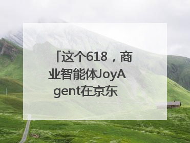 这个618，商业智能体JoyAgent在京东 “悄悄” 上线