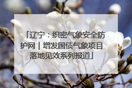 辽宁：织密气象安全防护网｜增发国债气象项目落地见效系列报道