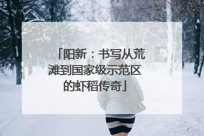 阳新：书写从荒滩到国家级示范区的虾稻传奇