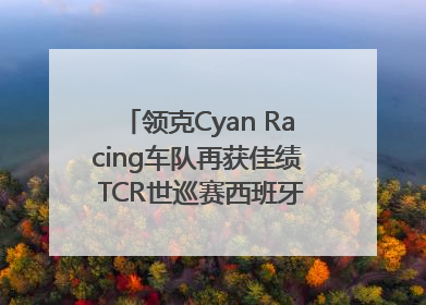 领克Cyan Racing车队再获佳绩 TCR世巡赛西班牙站包揽六座奖杯