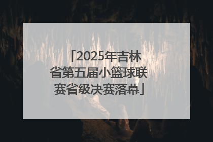 2025年吉林省第五届小篮球联赛省级决赛落幕