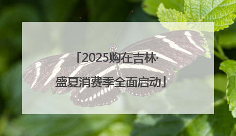 2025购在吉林·盛夏消费季全面启动