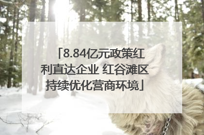 8.84亿元政策红利直达企业 红谷滩区持续优化营商环境