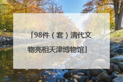 98件（套）清代文物亮相天津博物馆